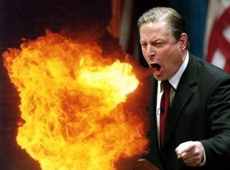 Al-Gore-fire-450x333 Pictures, Images and Photos