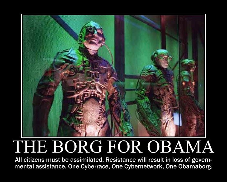 Borg-For-Obama Pictures, Images and Photos