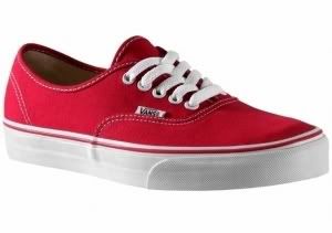 Vans In Red