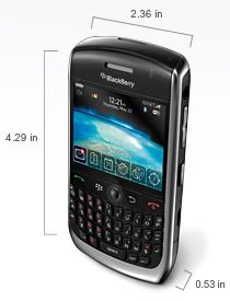 BlackBerry Curve 8900 Pictures, Images and Photos