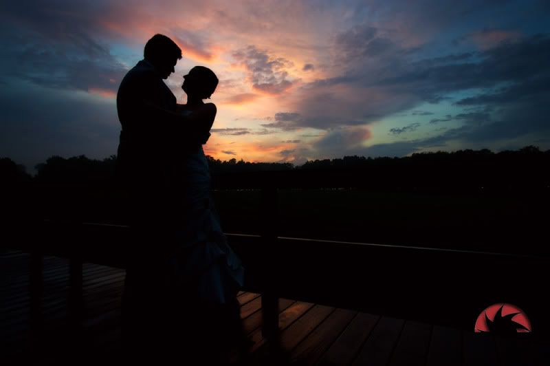 Sunset Wedding Photo Pittsburgh