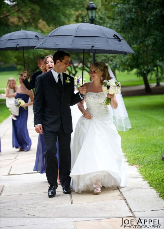 Wedding Umbrella Photo