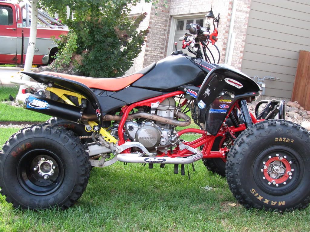 Tricked out honda 4x4 atv #5