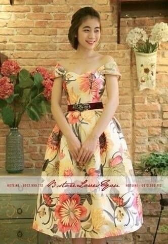 Váy đầm hotgirl, đầm dự tiệc, đầm thiết kế cực xinh xắn, giá rẻ