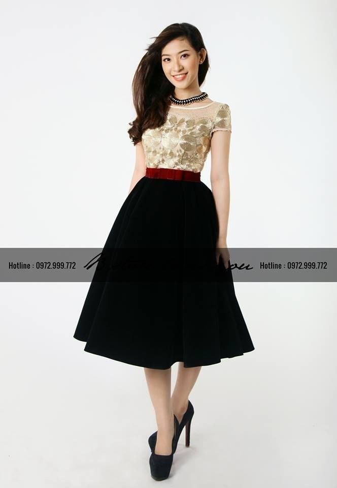 Váy đầm hotgirl, đầm dự tiệc, đầm thiết kế cực xinh xắn, giá rẻ