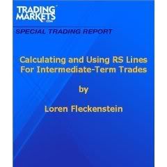 Calculating And Using RS Lines For Intermediate-Term Trades 