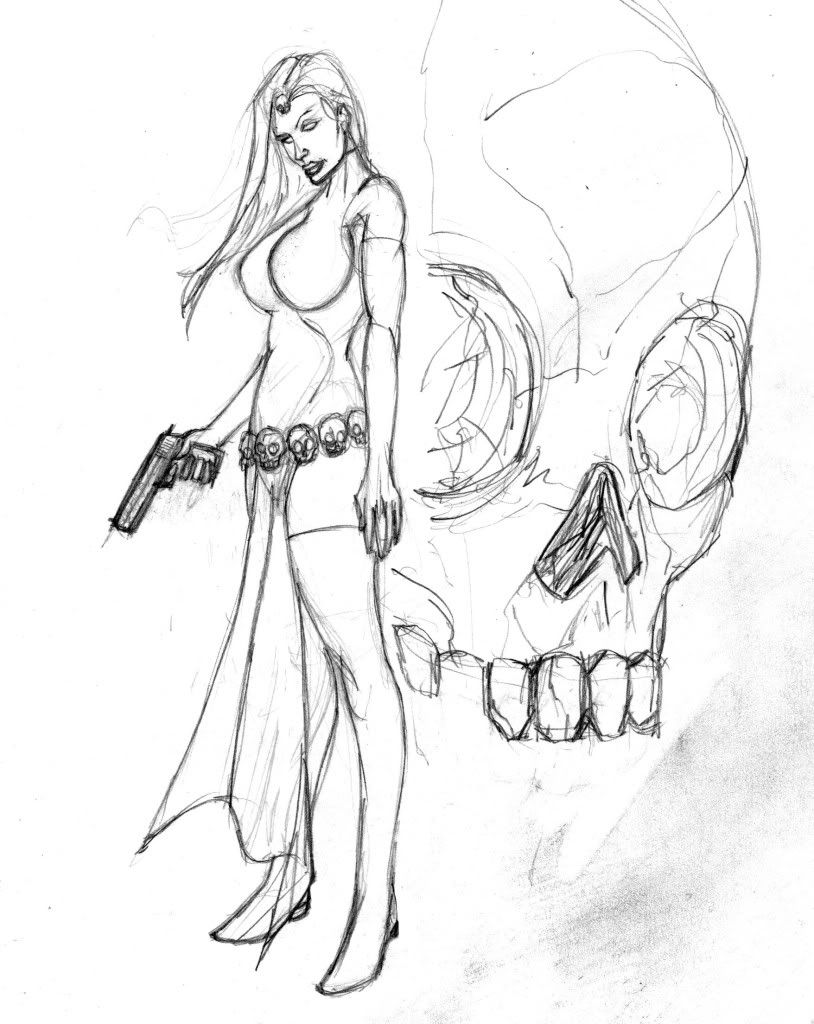 i drew a mystique! i drew a mystique!