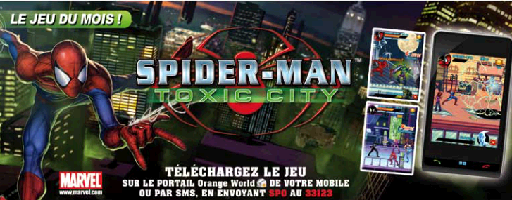 Spiderman: Toxic City HD (By Gameloft 2009)[Symbian]