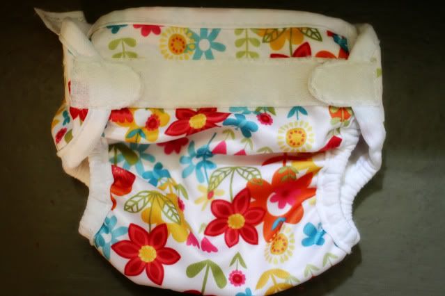 Small Bummis Flowered Cover