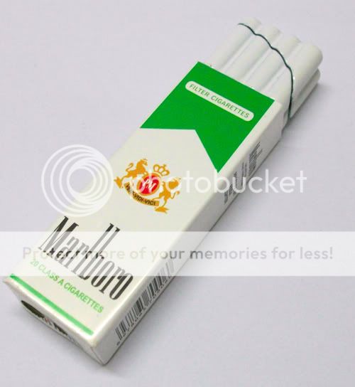 Wholesale lighters Marlboro Cigarette Smoke/Gas Lighter  