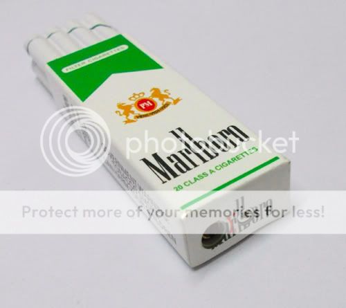 Wholesale lighters Marlboro Cigarette Smoke/Gas Lighter  