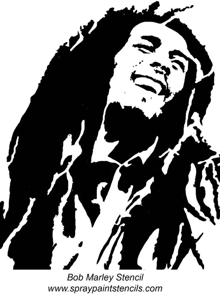 Bob Marley Stencil gif by 408CHINO408 | Photobucket
