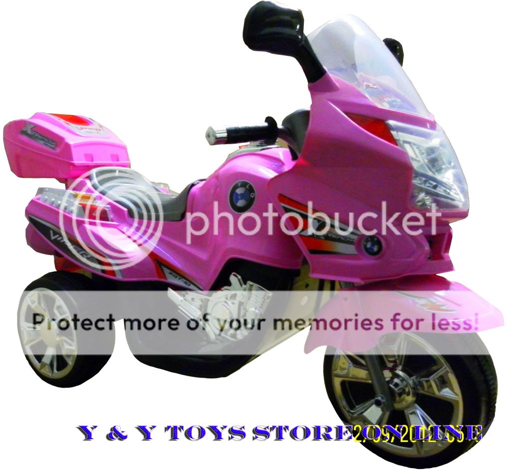 LARGESIZE KIDS RIDE ON RECHARGEABLE DELUXE MOTORBIKE  